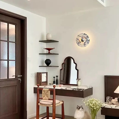 Messier Marble Wall Light, Hardwired Wall Sconce, detail 36