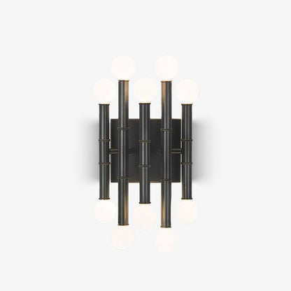 Meurice Sconce Wall Light - Dia 22cm x H 37cm Metal, Hardwired Wall Sconce, detail 2