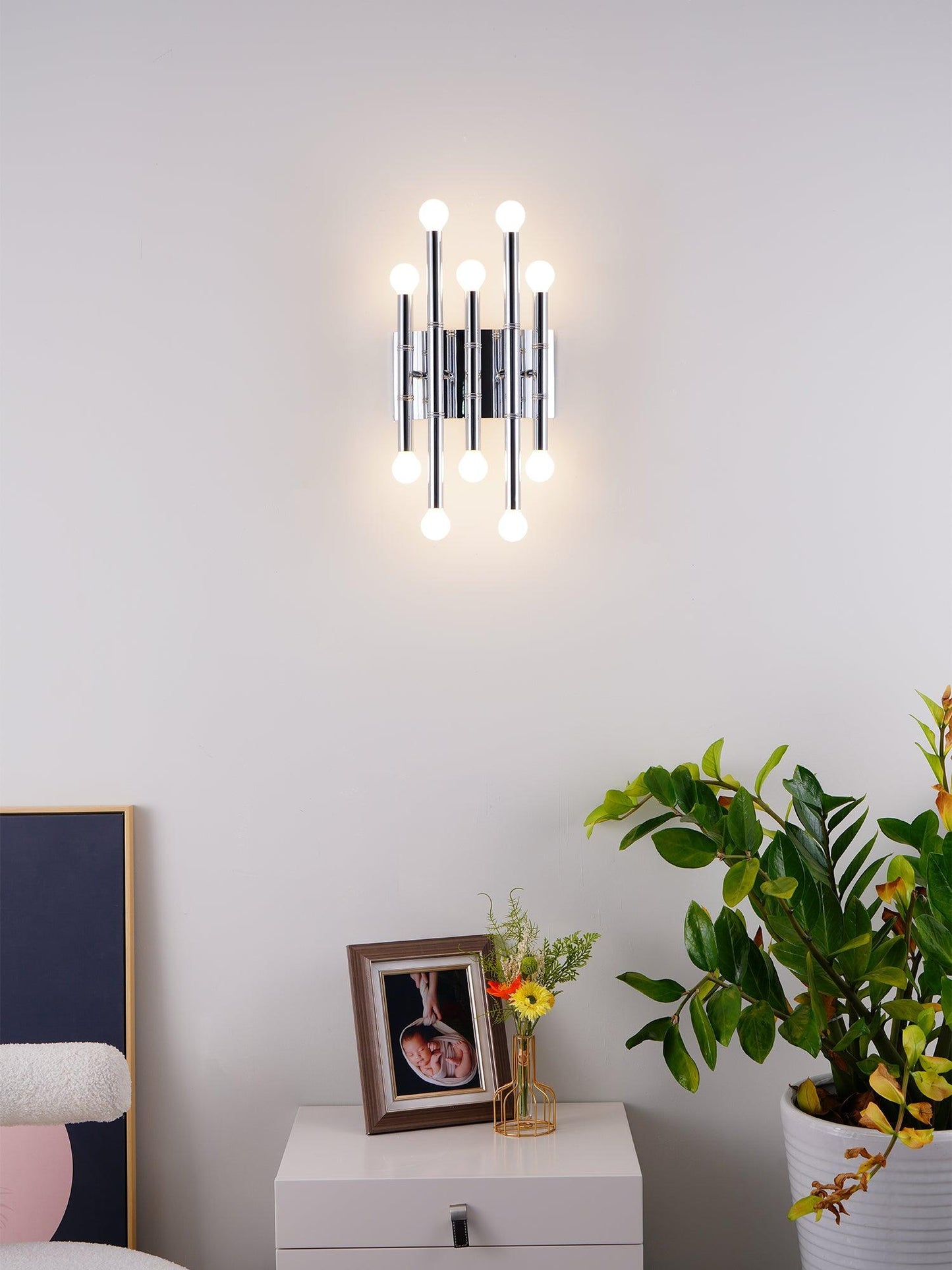 Meurice Sconce Wall Light - Black Wall Lamp, Hardwired Wall Sconce, detail 6