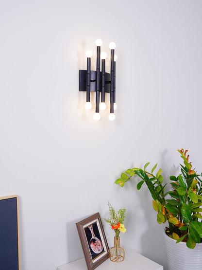 Meurice Sconce Wall Light - Black Wall Lamp, Hardwired Wall Sconce, detail 7