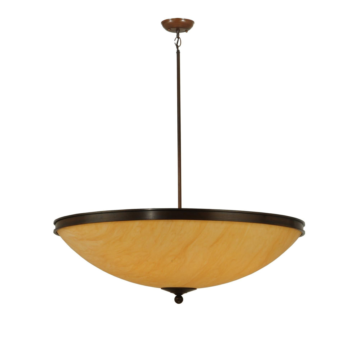 Dionne Earth Marble 36 Inch Large Pendant - Tianguang Alabaster Lighting
