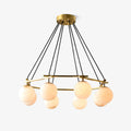 Miira Alabaster Ceiling fixture Chandelier - Tianguang Alabaster Lighting