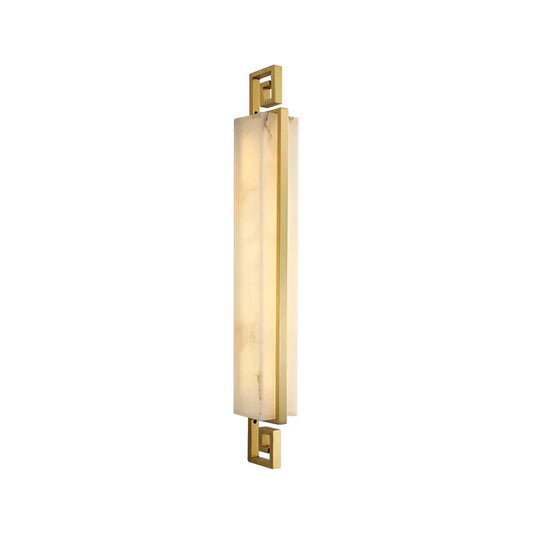 Modern Alabaster Copper Wall Lamp - Tianguang Alabaster Lighting