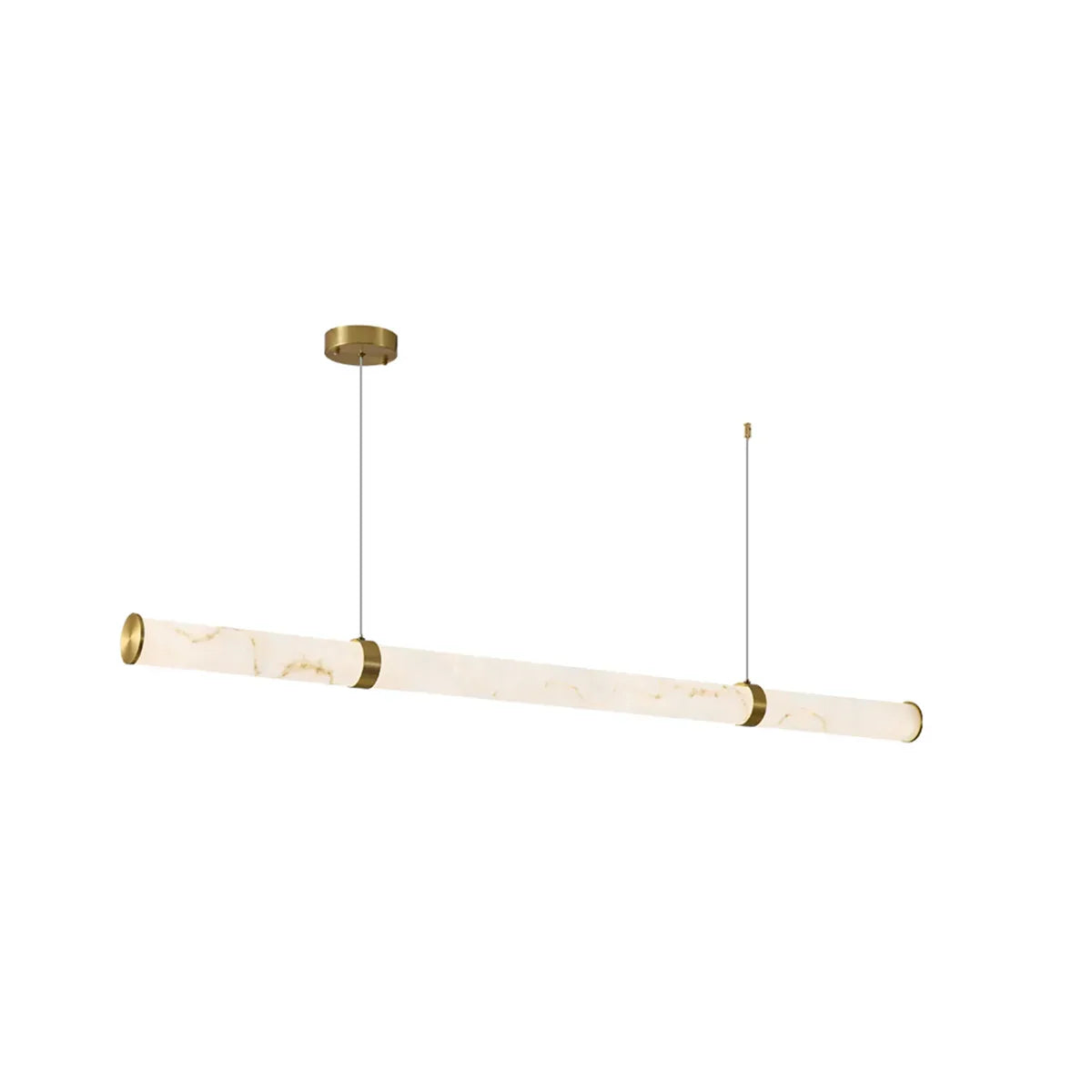 Alabaster Linear Pendant Light - Tianguang Alabaster Lighting