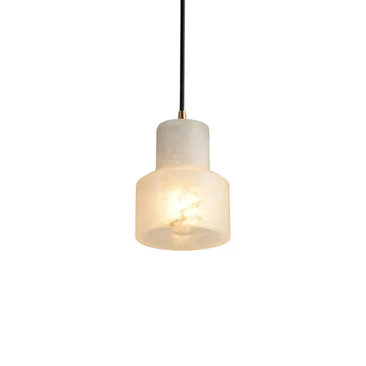 Modern Alabaster Millson Pendnat Light Pendant Light - Tianguang Alabaster Lighting