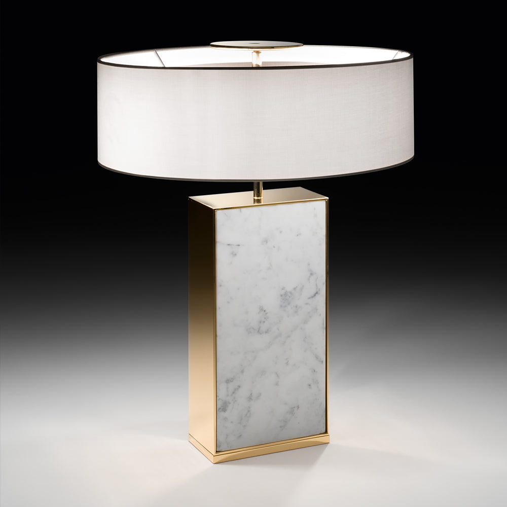 Modern Marble Designer Gold Table Lamp - Tianguang Alabaster Lighting