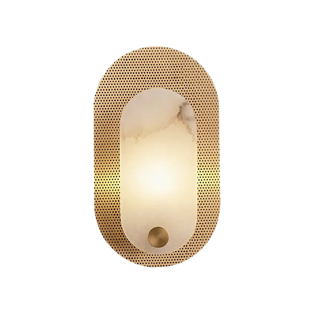 Modern Harlan Alabaster Wall Light - Tianguang Alabaster Lighting