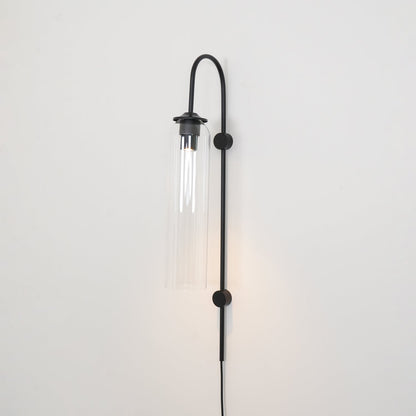 Contemporary Glass Plug-In Wall Light, Plug-In Wall Sconce, detail 71