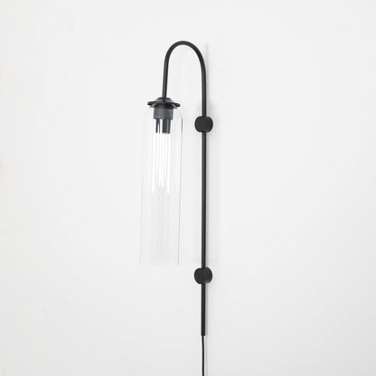 Contemporary Glass Plug-In Wall Light, Plug-In Wall Sconce, detail 69