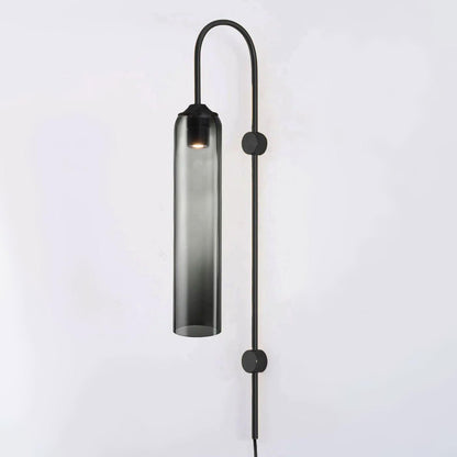 Contemporary Glass Plug-In Wall Light, Plug-In Wall Sconce, detail 58