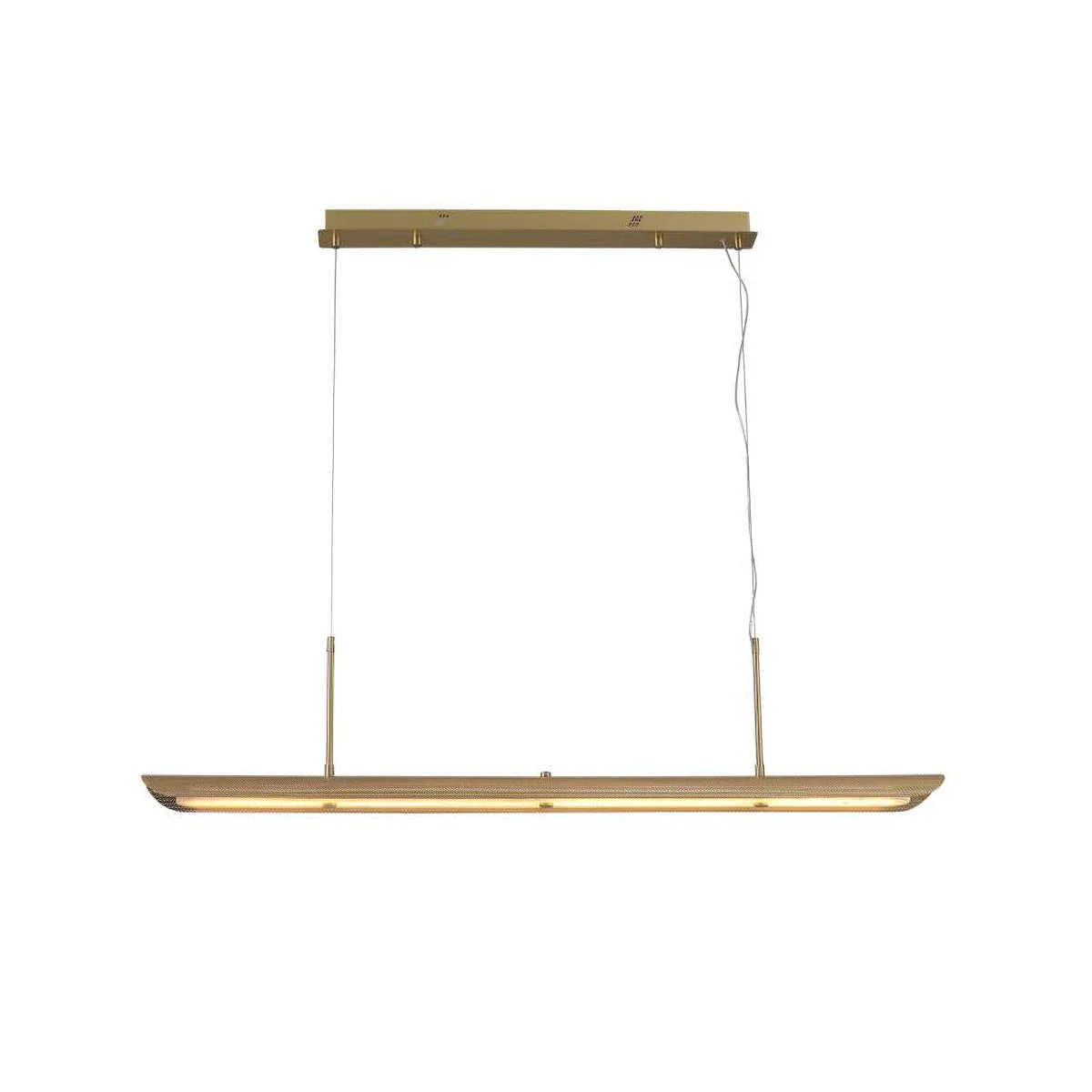 Modern Linear Alabaster Pendant Light 140 cm W x 180 cm H - Tianguang Alabaster Lighting