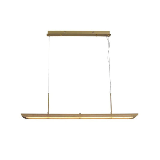 Modern Linear Alabaster Pendant Light 140 cm W x 180 cm H - Tianguang Alabaster Lighting