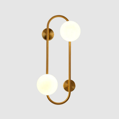 Buch Wall Light, Bedroom Wall Sconce, Metal, W 21cm x H 45cm