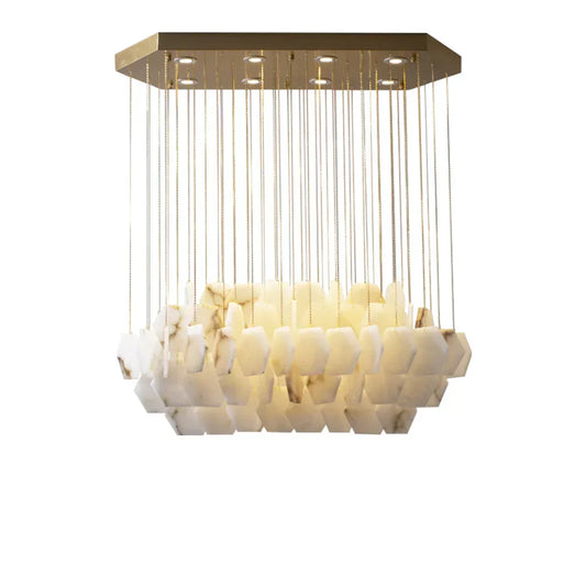 Natural Alabaster Chandelier - Tianguang Alabaster Lighting