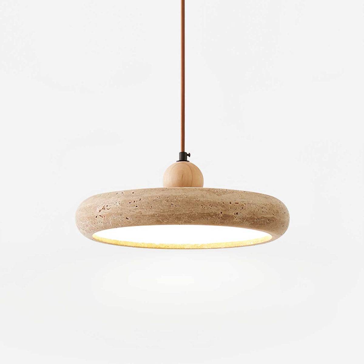 Aurelio Travertine Pendant Light - Tianguang Alabaster Lighting