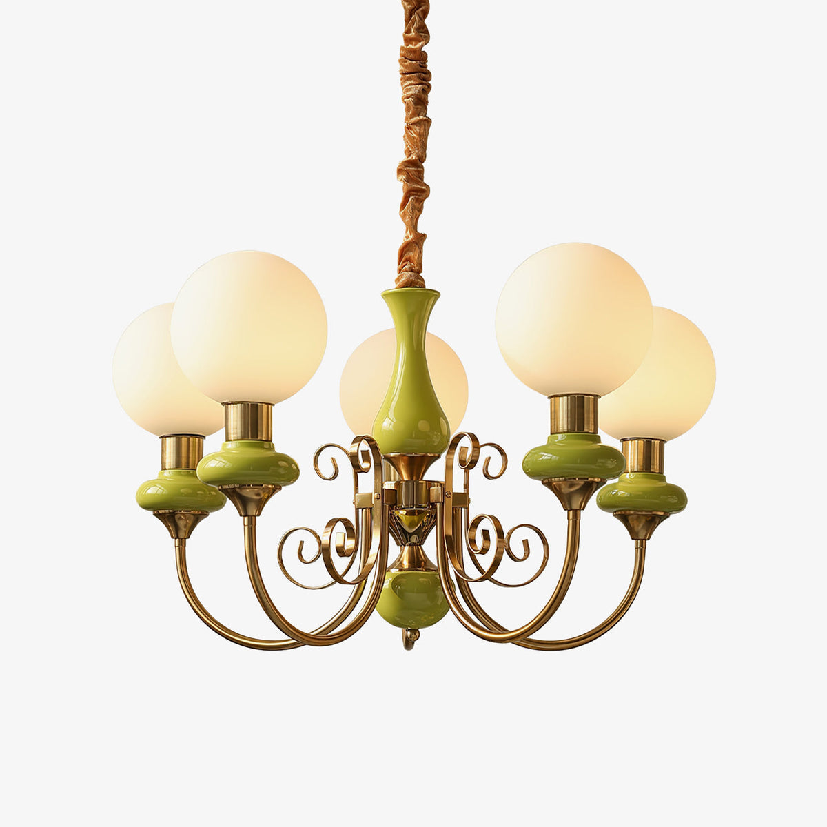 Onyx Gasolier Chandelier - Tianguang Alabaster Lighting