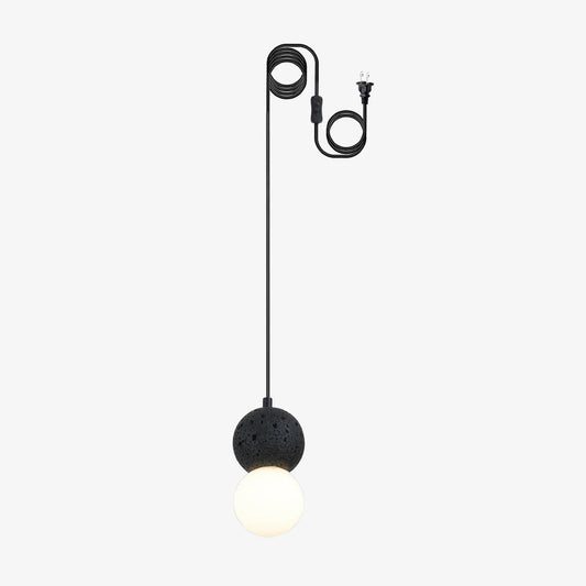 Origo Natural Stone Pendant Swag Lamp - Tianguang Alabaster Lighting