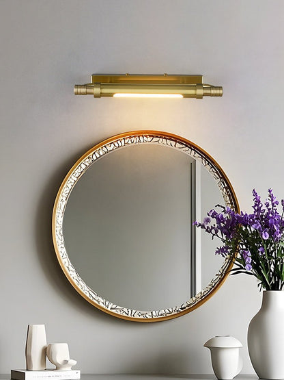 Orion Brass Wall Light, Hardwired Wall Sconce, detail 10