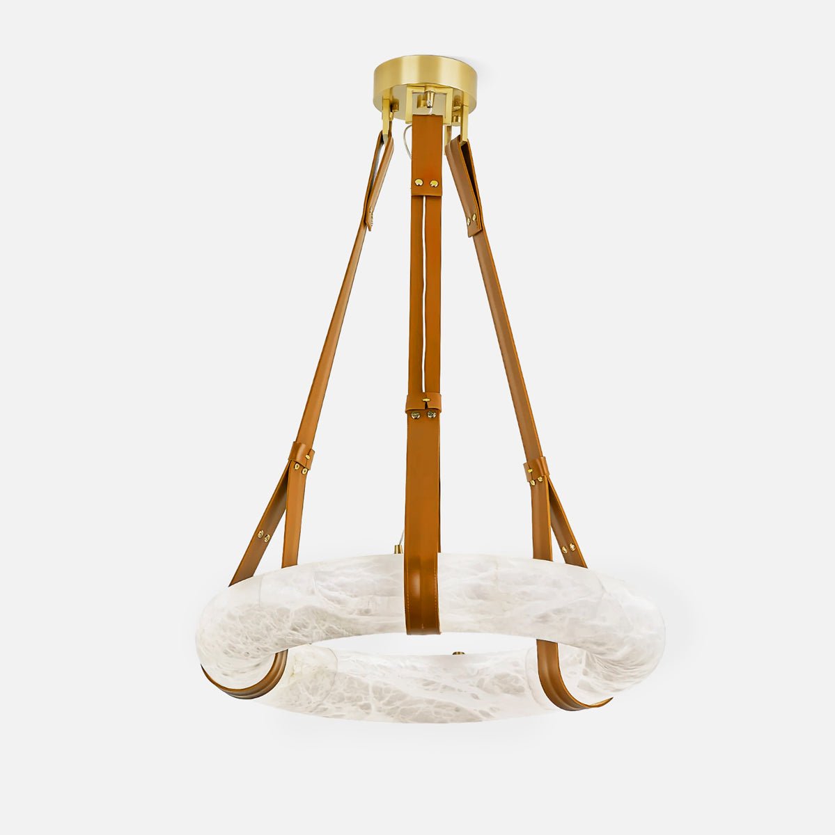 Oslo Droplight Alabaster Pendant Light B - Tianguang Alabaster Lighting