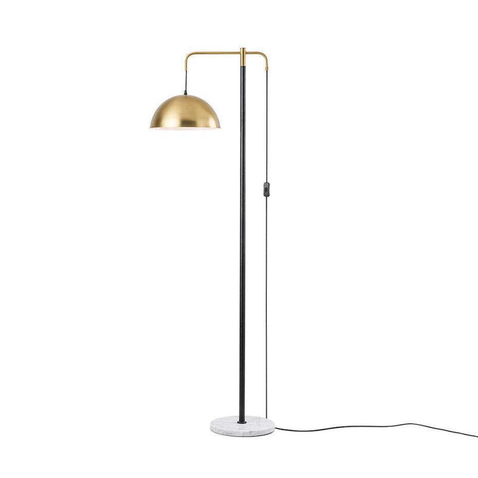 Otto Marble Floor Lamp 11.8" - Tianguang Alabaster Lighting