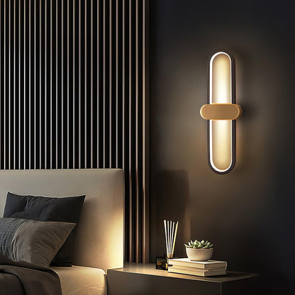 Oval LED Wall Light, Bedroom Wall Sconce, detail 5