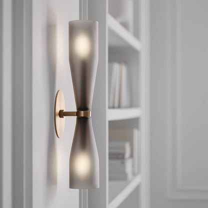 Ovalo Duo Wall Light, Hardwired Wall Sconce, detail 2