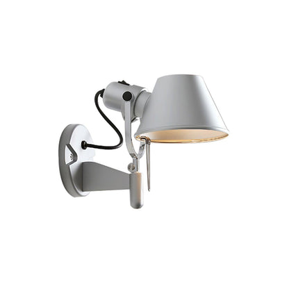Parete Wall Light, Hardwired Wall Sconce, Metal, W 26cm x H 20cm