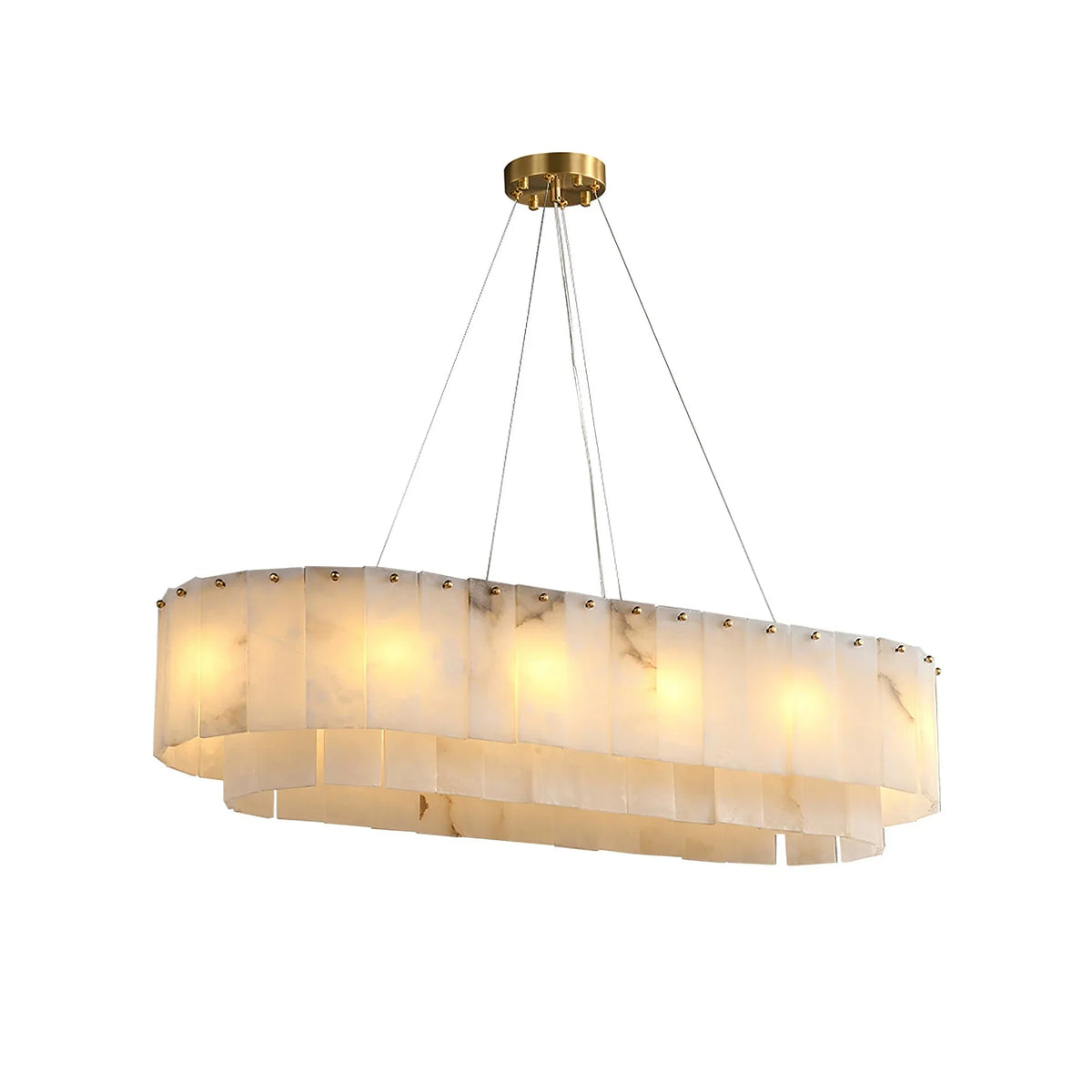 Pembridge Alabaster Chandelier - Tianguang Alabaster Lighting