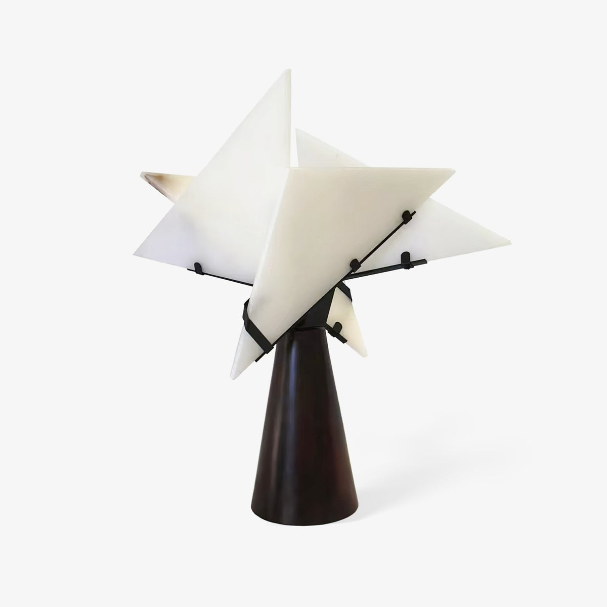 Pierre Chareau Alabaster Table Lamp - Tianguang Alabaster Lighting