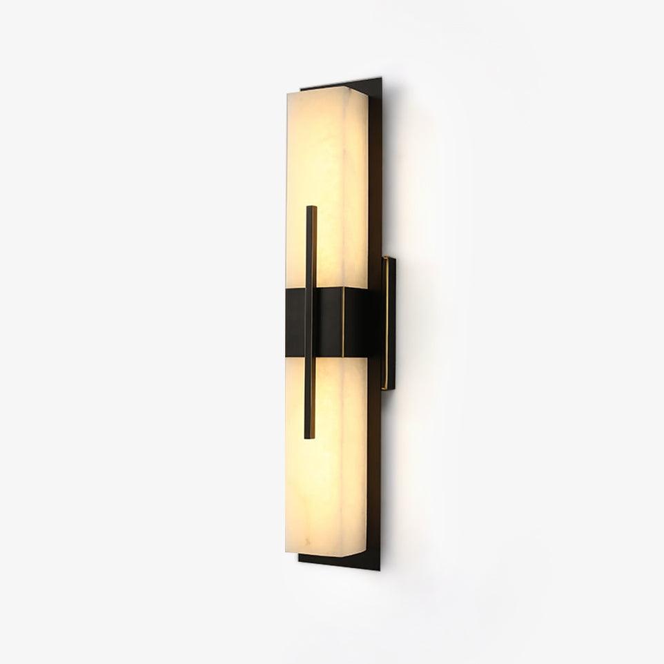 Axis Twin Alabaster Sconce - Tianguang Alabaster Lighting