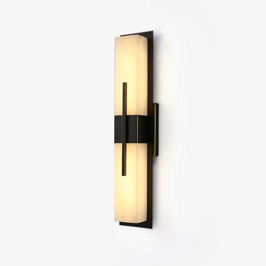 Axis Twin Alabaster Sconce - Tianguang Alabaster Lighting