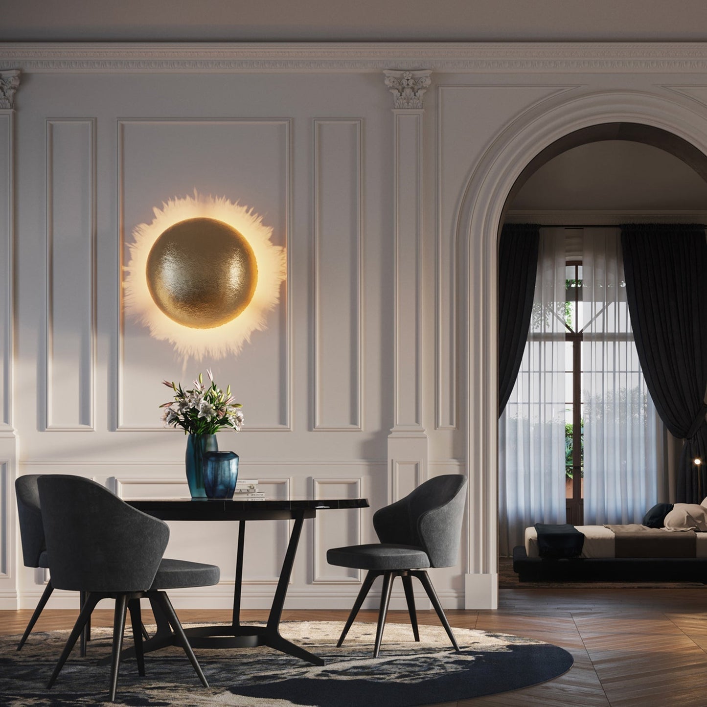Postkrisi Wall Light, Hardwired Wall Sconce, detail 3