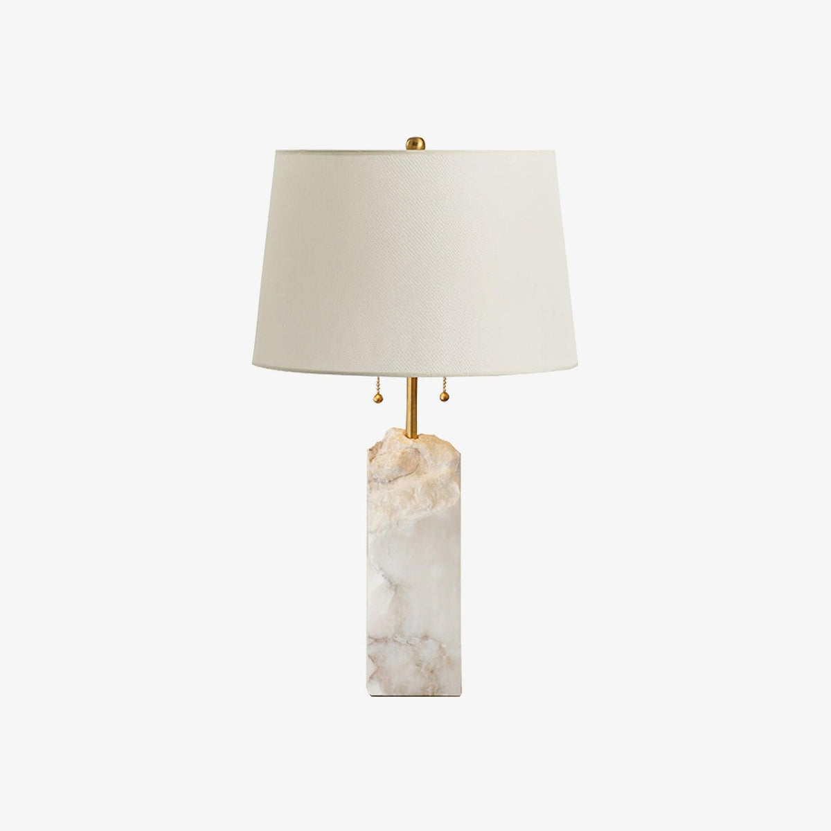 Raw Alabaster Accent lamp Table Lamp - Tianguang Alabaster Lighting