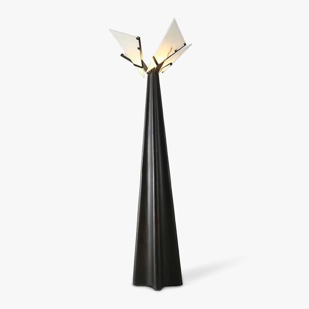 Religieuse Reading Lamp Alabaster Floor Lamp - Tianguang Alabaster Lighting