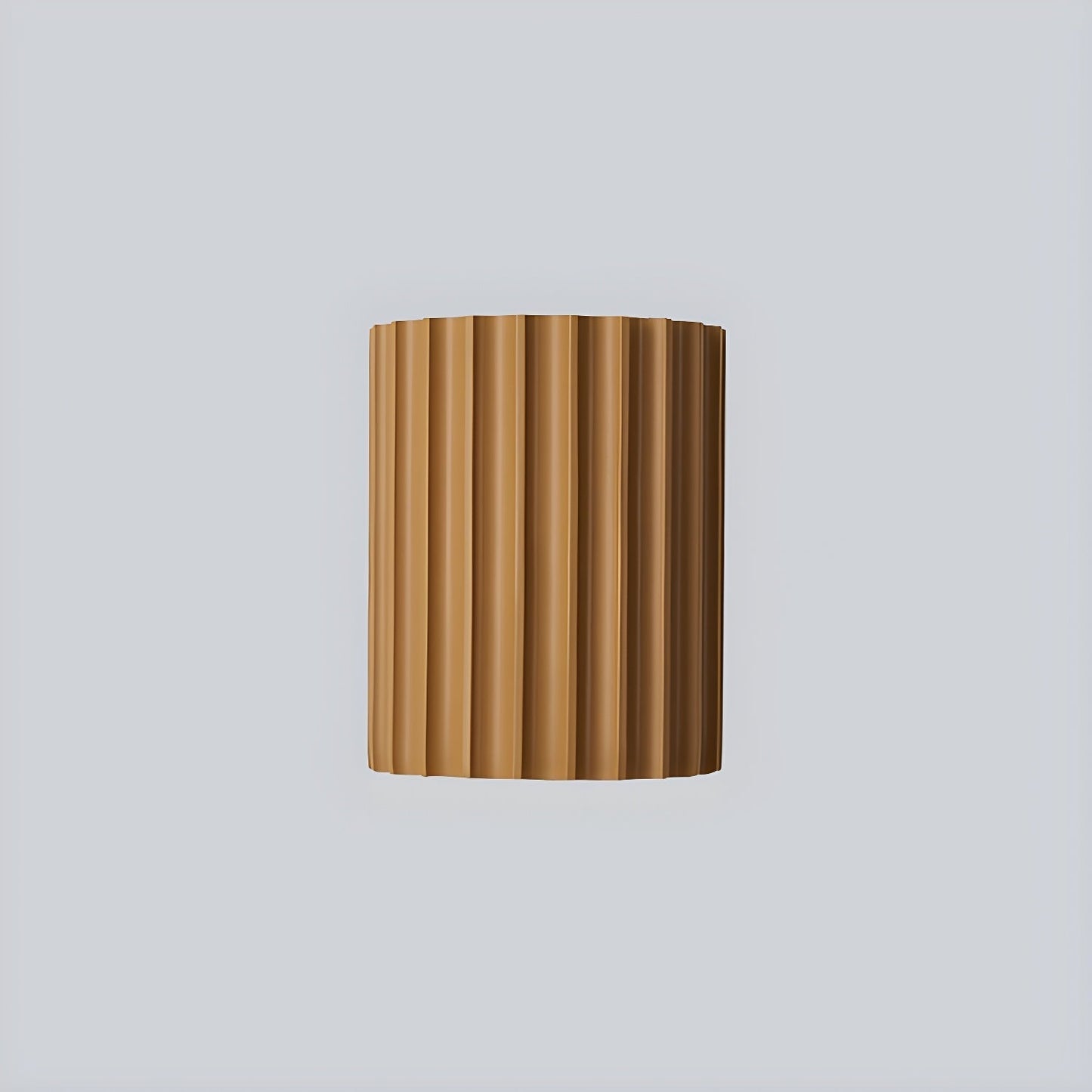Resin Ribbed Wall Light, Hardwired Wall Sconce, detail 18