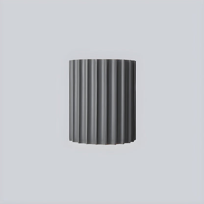 Resin Ribbed Wall Light, Hardwired Wall Sconce, detail 20