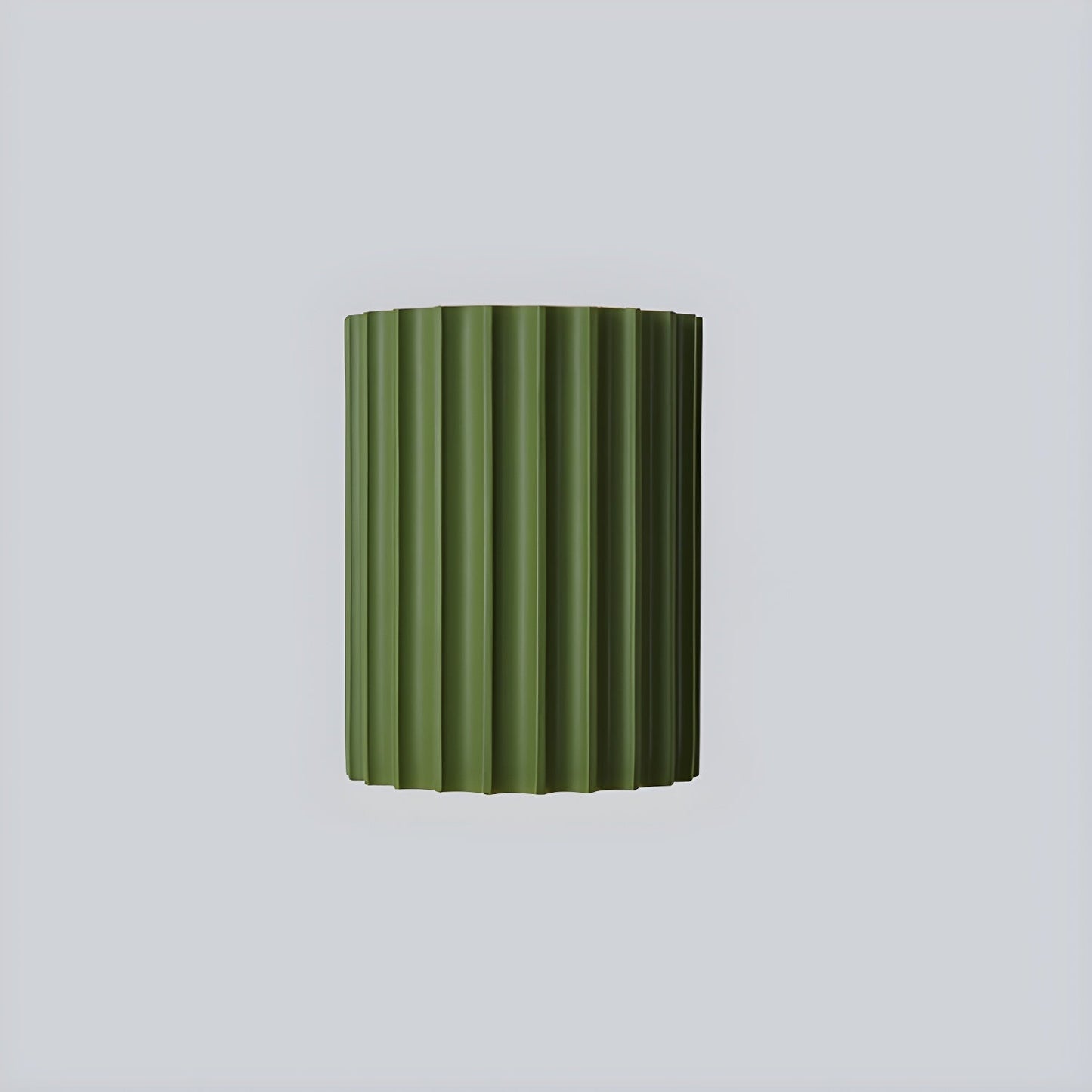 Resin Ribbed Wall Light, Hardwired Wall Sconce, detail 19