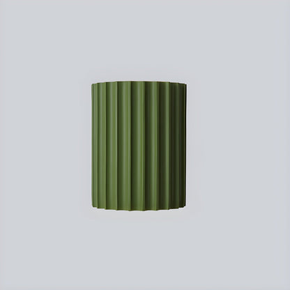 Resin Ribbed Wall Light, Hardwired Wall Sconce, detail 19