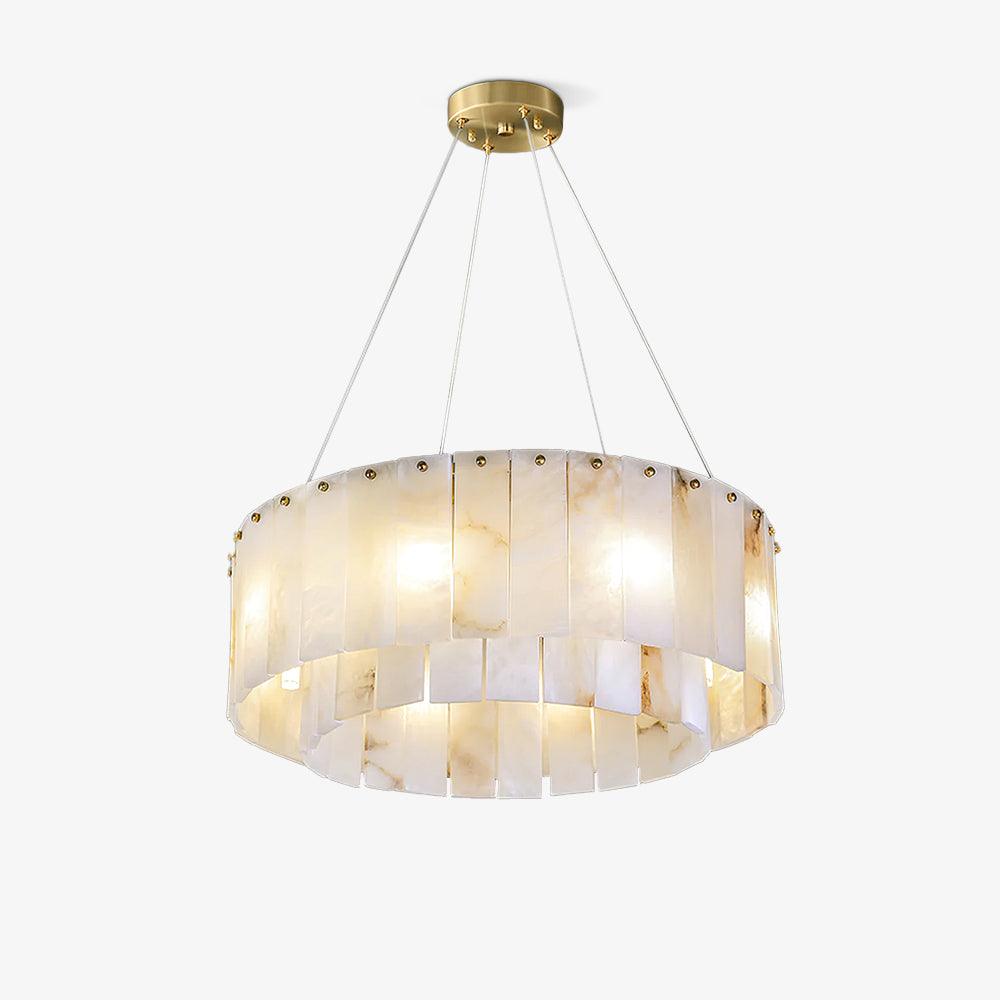 Rock Alabaster Chandelier - Tianguang Alabaster Lighting