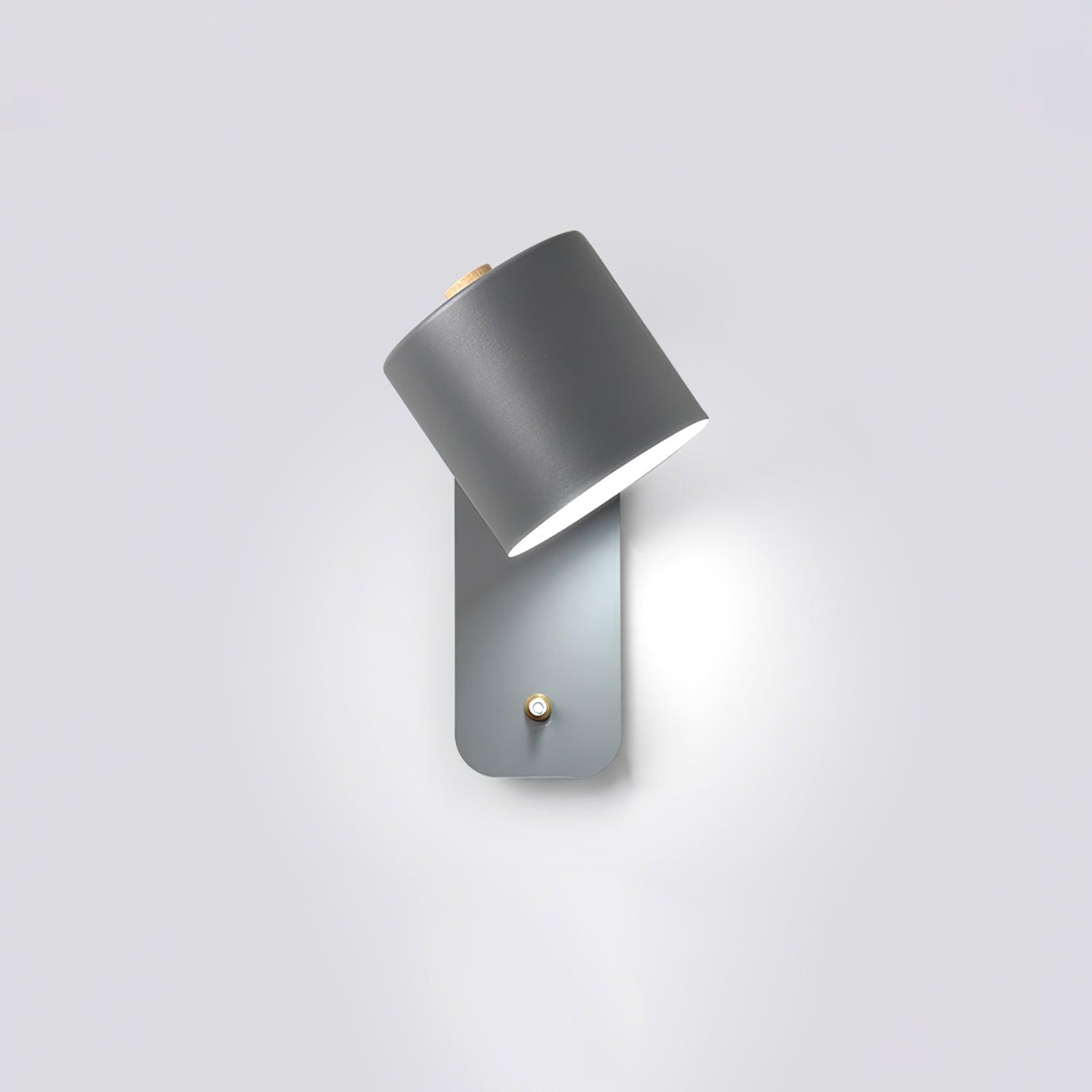 Rotatable Cylinder Wall Light, Hardwired Wall Sconce, detail 9