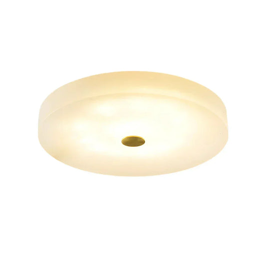 Round Sophie Alabaster Ceiling Lamp Ceiling Light - Tianguang Alabaster Lighting