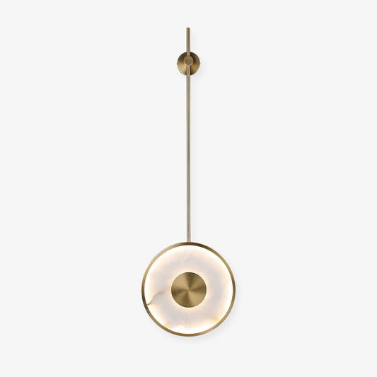 Round Alabaster Sconce Wall Lamp - Tianguang Alabaster Lighting