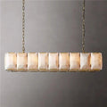 Villano Calcite Rectangular Chandelier - Tianguang Alabaster Lighting