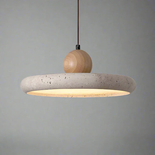 Natural Travertine Kitchen Pendant Light Fixture - Tianguang Alabaster Lighting
