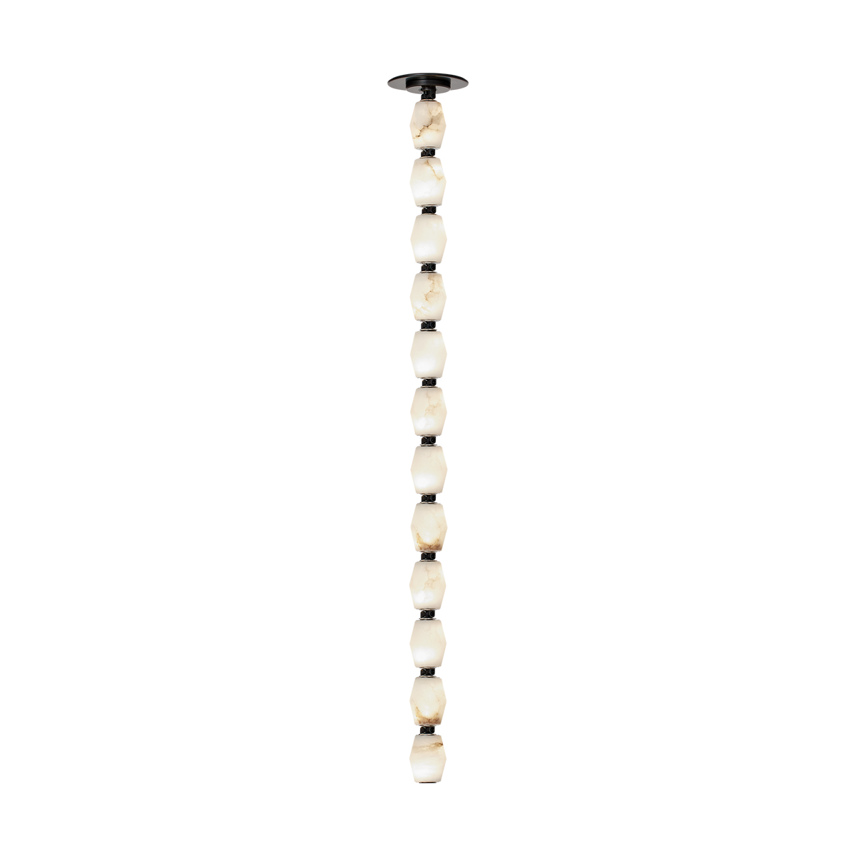 Collier Alabaster 36 Pendant Chandelier - Tianguang Alabaster Lighting