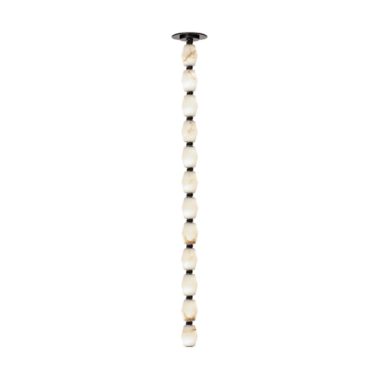 Collier Alabaster 36 Pendant Chandelier - Tianguang Alabaster Lighting