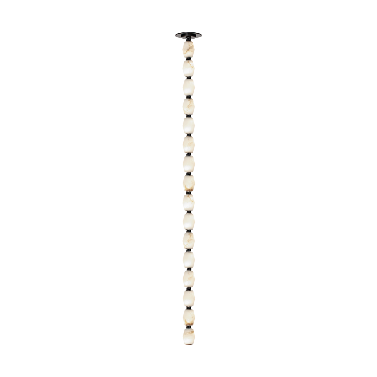 Collier Alabaster 48 Pendant Chandelier - Tianguang Alabaster Lighting
