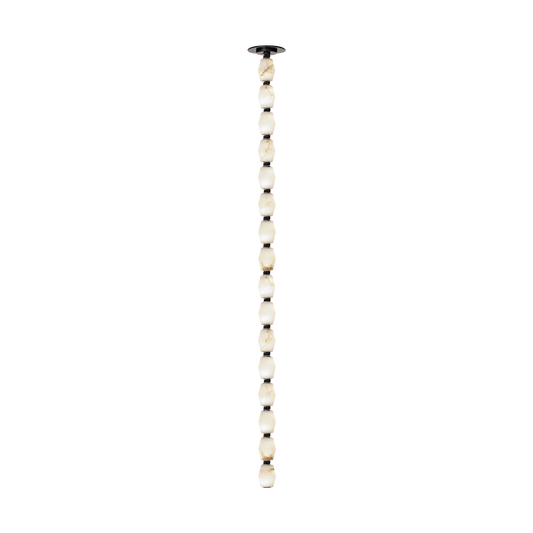 Collier Alabaster 48 Pendant Chandelier - Tianguang Alabaster Lighting