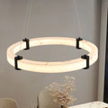 23.6" Marble Ceiling Light - Tianguang Alabaster Lighting