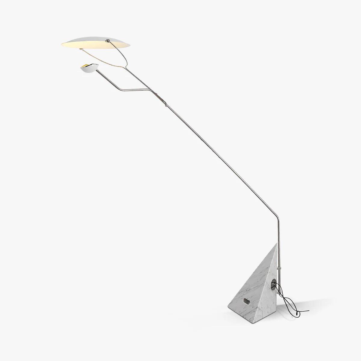 Salocchi Marble Floor Lamp 145 cm W x 220 cm H Plug-In - Tianguang Alabaster Lighting